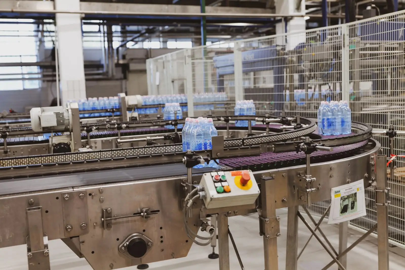 Packaging and filling line